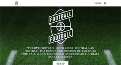 Desktop Screenshot of footballasfootball.com